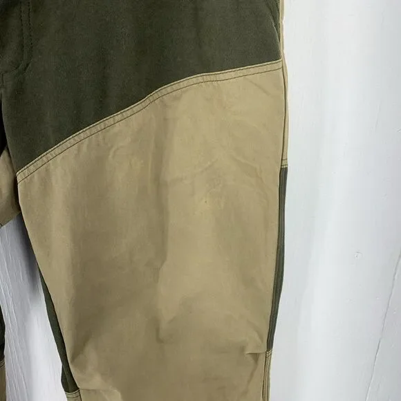 Rascher Loden Mens 38 EU58 Brush Briar Pants Hunting Outdoor Cargo Lined Gorp
